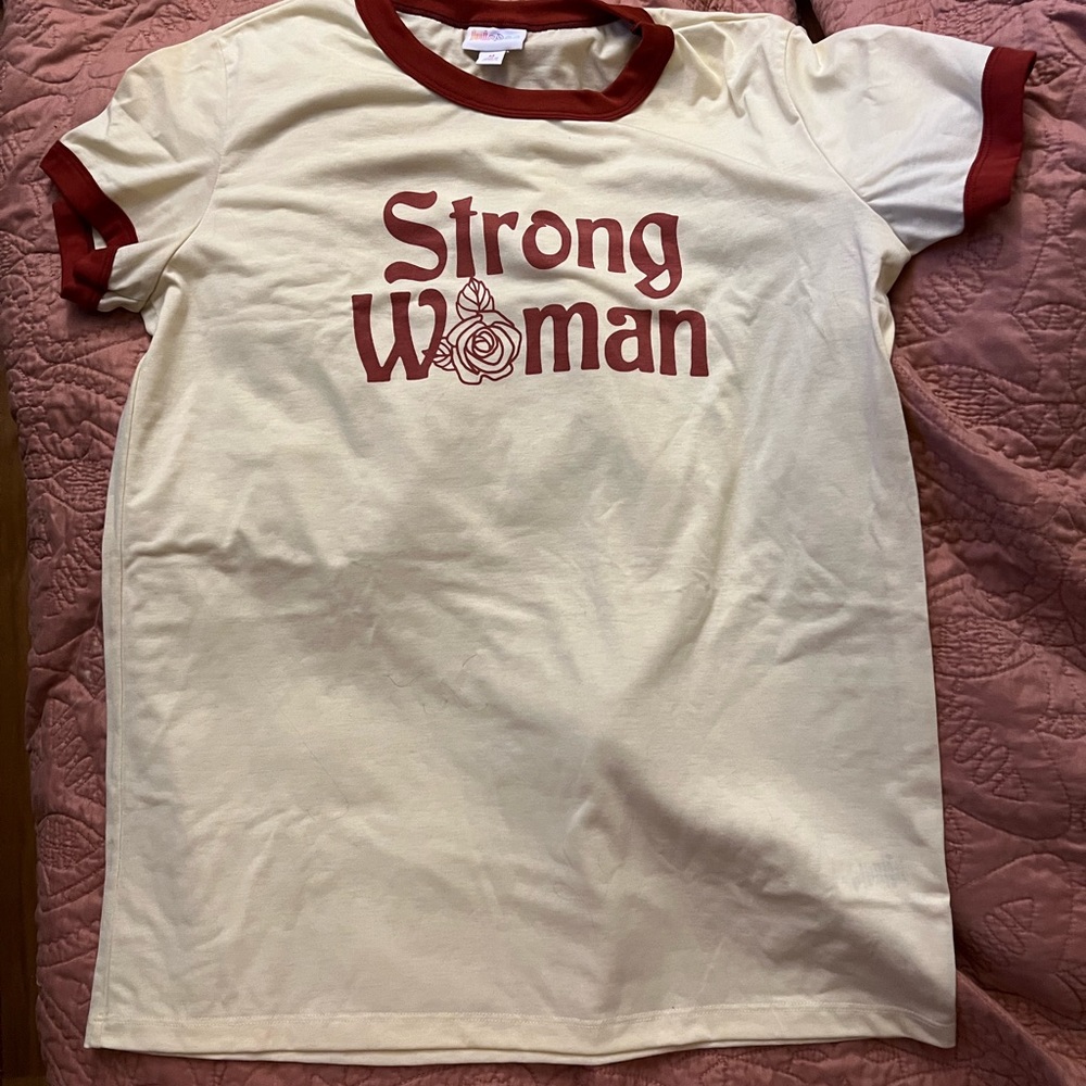 LuLaRoe Strong Woman Tee
